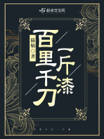 小说《百里千刀一斤漆》封面