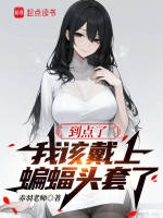 小说《到点了，我该戴上蝙蝠头套了》封面