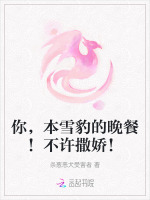 小说《你，本雪豹的晚餐！不许撒娇！》封面